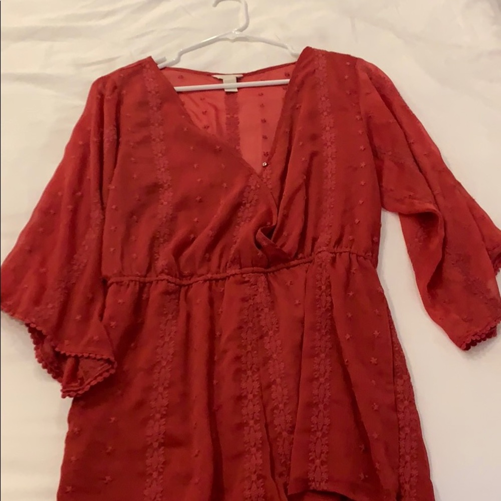 Pink romper
